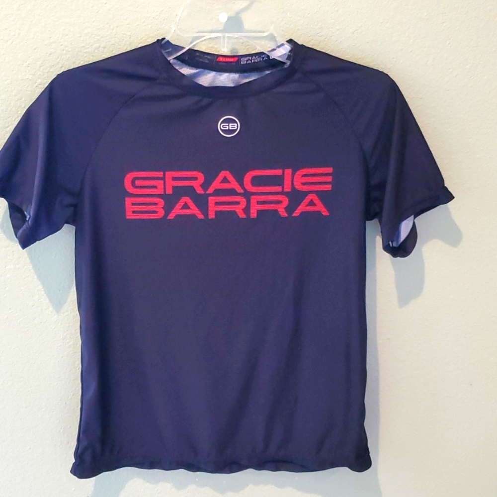 Gracie Barra YL rashguard/training shirt